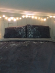 our new mattress, new west elm sheets pillows and comforter